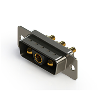 3 (Stromversorgung) Positionen, D-Sub, kombo , Stecker, Kupplung und Steckverbinder Steckverbinder