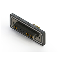 13 (10 + 3 Stromversorgung) Positionen, D-Sub, kombo , Buchse, Flanschdose Steckverbinder