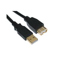USB 2.0 Cable A Female to A Male 10.00' (3.05m) Shielded