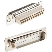 Plug for Male Contacts Housing D-Sub Connector 25 Position