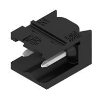 2 Position Terminal Block Header, Male Pins, Shrouded (2 Side) 0.197" (5.00mm) 90°, Right Angle Through Hole