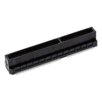 120 positionen Buchse Steckverbinder Nicht angegeben - Doppelkante Gold 0,025" (0,64mm) Schwarz