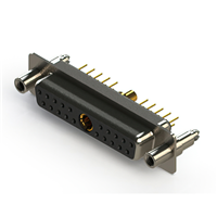 21 (20 + 1 Stromversorgung) Positionen, D-Sub, kombo , Buchse, Flanschdose Steckverbinder