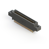 36 positionen Buchse Steckverbinder Nicht angegeben - Doppelkante Gold 0,100" (2,54mm) Schwarz