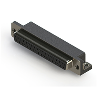 37 Position D-Sub Receptacle, Female Sockets Connector