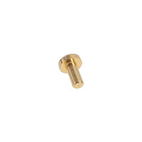 PC Pin Terminal Connector Through Hole Gold 0.040" (1.02mm) Dia