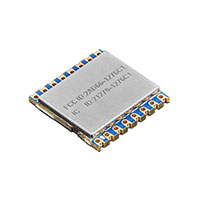 General ISM < 1GHz LoRa™ Transceiver Module 868MHz ~ 915MHz Integrated, Wire Antenna Surface Mount