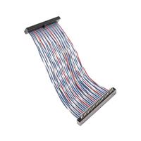 50 Position Cable Assembly Rectangular Socket to Plug 0.321' (97.79mm, 3.85")