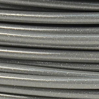 3D Printing Filament Gray (Gray Metallic) TPC (Thermoplastic Copolyester) 0.112" (2.85mm) 1.653 lb (750.0 g)