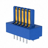 10 Position Male Connector Fits Female Edgecards Gold 0.100" (2.54mm)