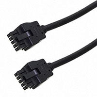 10 Position Cable Assembly Rectangular Socket to Socket 3.28' (1.00m)