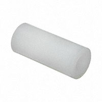 Round Spacer Unthreaded Nylon Natural
