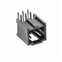 連接器排針座 通孔、直角 6 位置 0.100" (2.54mm)