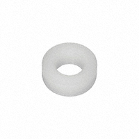 Round Spacer Unthreaded Nylon Natural
