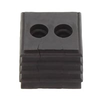 方形 - 0.815" (20.70mm) 框架索環、分接 0.266" ~ 0.285" (6.75mm ~ 7.25mm) 黑色