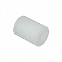 Round Spacer Unthreaded Nylon Natural