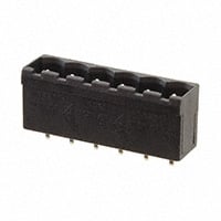 6 Position Terminal Block Header, Male Pins, Shrouded (4 Side) 0.197" (5.00mm) Vertical Through Hole