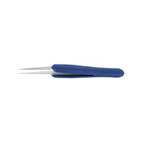 Tweezers Acid Resistant, Anti-Magnetic, ESD Safe Pointed Extra Fine 4.53" (115.0mm)