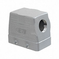 Hood Connector Side Entry PG16 H10B IP65 - Dust Tight, Water Resistant