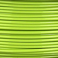 3D Printing Filament Green (LulzBot Green) ABS (Acrylonitrile Butadiene Styrene) 0.112" (2.85mm) 2.205 lb (1.00 kg)