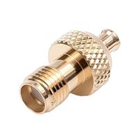 Adapter Coaxial Connector MCX Jack, Female Socket To SMA Jack, Female Socket 50 Ohms