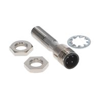 Inductive Proximity Sensor 0.059" (1.5mm) IP67, IP69K Cylinder, Threaded - M8