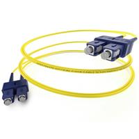 Cable Fiber Optic SC Duplex To SC Duplex 9/125 49.2' (15.0m)