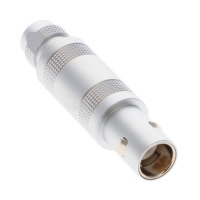 Triaxial Connector Plug, Male Pin 50 Ohms Free Hanging (In-Line) Solder