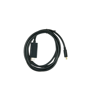 Conjunto de cables Clavija de conexión macho USB C a macho HDMI-A 5.90' (1.80m)