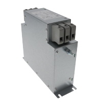 三相 (三角) EMC/EMI 線路濾波器 63 A 530V、305V AC DC ~ 60 Hz 兩級 接線板