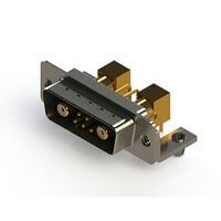 7 (5 + 2 Koax) Positionen, D-Sub, kombo , Stecker, Steckverbinder Steckverbinder