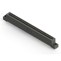 42 positionen Buchse Steckverbinder Nicht angegeben - Einzelkante Gold 0,100" (2,54mm) Schwarz