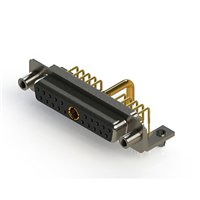 21 (20 + 1 Power) Position D-Sub, Combo Receptacle, Female Sockets Connector