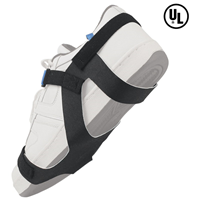 Heel Strap, Shoe Strap (Sole Coverage) Large 2 MOhms Black