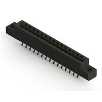 30 positionen Buchse Steckverbinder Nicht angegeben - Doppelkante Gold 0,156" (3,96mm) Schwarz