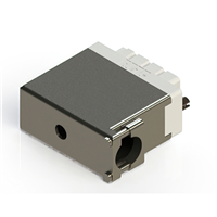 38 Position Housing for Non-Gendered Contacts Connector Gray Free Hanging (In-Line) Rack and Panel