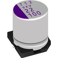 82 µF 72 V Aluminum - Polymer Capacitors Radial, Can - SMD 28mOhm 1000 Hrs @ 125°C