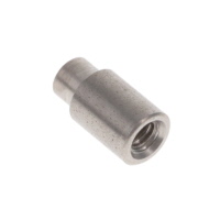 Round Standoff Threaded #4-40 Stainless Steel 0.250" (6.35mm) 1/4"