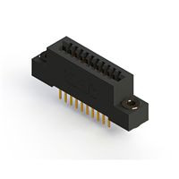 20 positionen Buchse Steckverbinder Nicht angegeben - Doppelkante Gold 0,100" (2,54mm) Schwarz