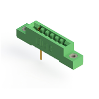 12 Position Femelle Connecteur Non spécifié - double bord Or 0,156 po (3,96mm) Vert