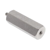 Hex Standoff Threaded #4-40 Stainless Steel 1.125" (28.58mm)