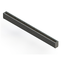 46 positionen Buchse Steckverbinder Nicht angegeben - Einzelkante Gold 0,125" (3,18mm) Schwarz