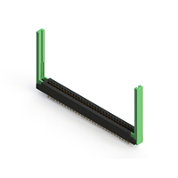 60 Position Femelle Connecteur Non spécifié - double bord Or 0,156 po (3,96mm) Noir