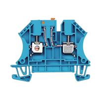 Terminal Block Connector 2 Position Disconnect Blue 10-22 AWG