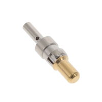 D-Sub Contact Male Pin Gold 16-20 AWG Crimp Machined