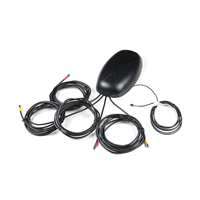 RF ANTENNA 4G, 5G, Beidou, Galileo, GLONASS, GPS, LTE, Wi-Fi Dome RP-SMA Male, SMA Male (2) Magnetic