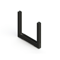 10 Position Femelle Connecteur Non spécifié, bord unique Or 0,156 po (3,96mm) Noir