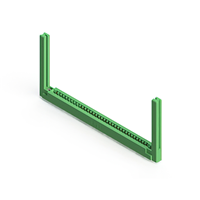 68 Position Femelle Connecteur Non spécifié - double bord Or 0,156 po (3,96mm) Vert
