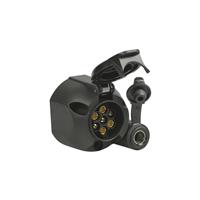 9 Position Circular Connector Receptacle, Female Sockets and Male Pins Screw