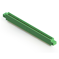 100 positionen Buchse Steckverbinder Nicht angegeben - Doppelkante Gold 0,100" (2,54mm) Grün